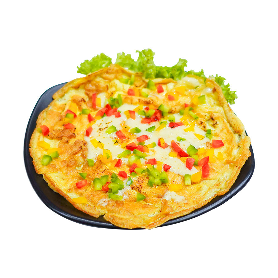 CHEESE FRIED OMELETTE 芝士鸡蛋