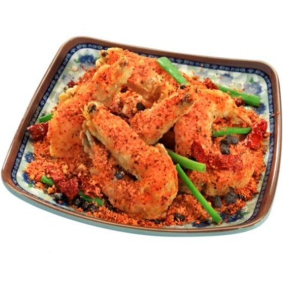 Crispy Garlic w/ Dried Chilli Prawns 避风塘虾